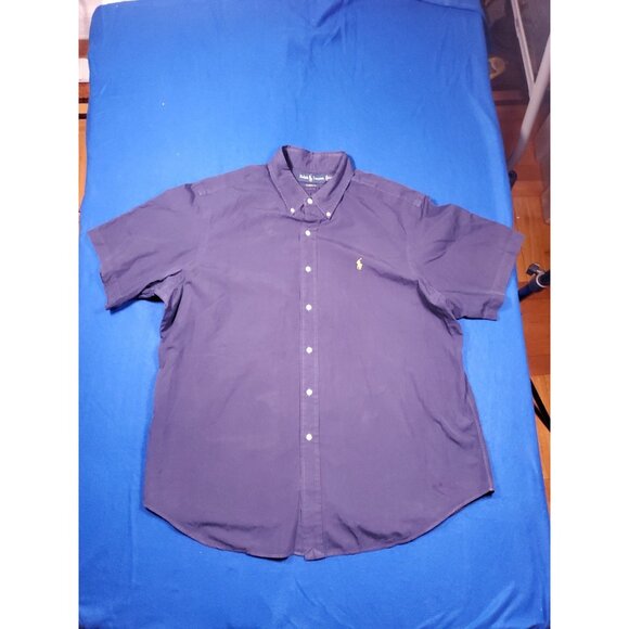 Ralph Lauren  Classic Fit Men's Size XXL button Down Short Sleeve Shirt - Picture 14 of 16